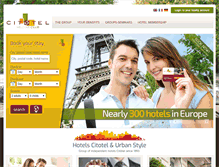 Tablet Screenshot of citotel.fr